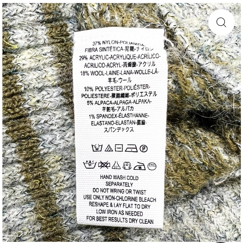 Free People Green Sweater these run large but not huge - Picture 6 of 9